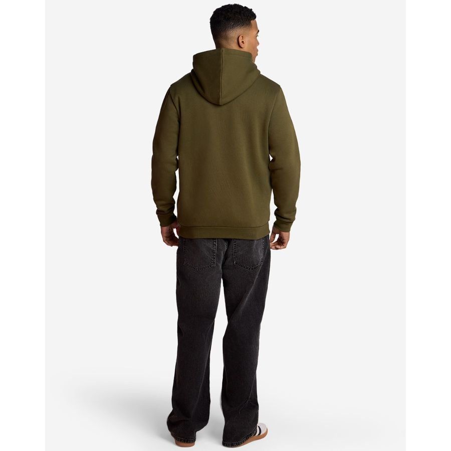 Liverpool Hoodie Full Zip - Khaki Green - Men's-SoccerKits Hub | Buy Soccer Jerseys Online